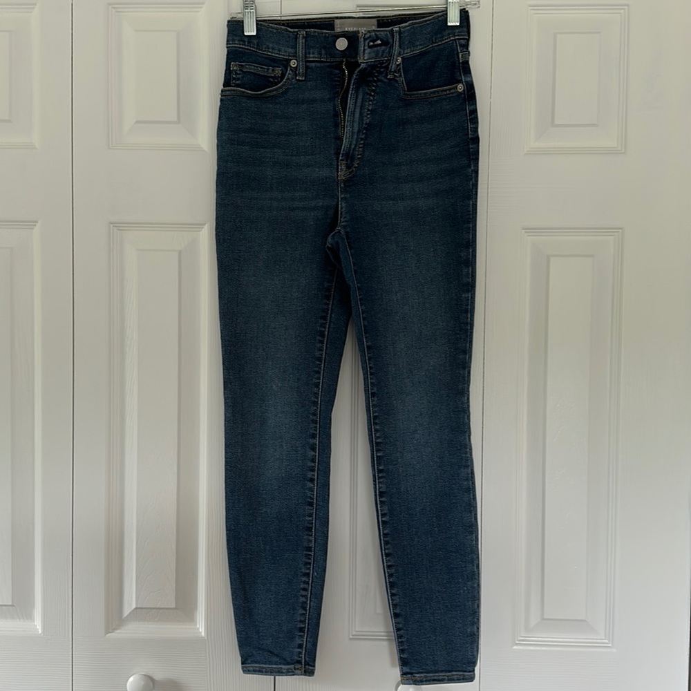Everlane jeans in Way High Skinny fit, ankle length